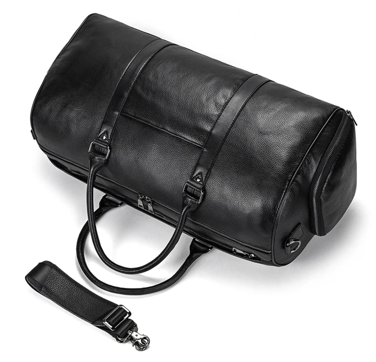 Genuine Leather Duffel Bag