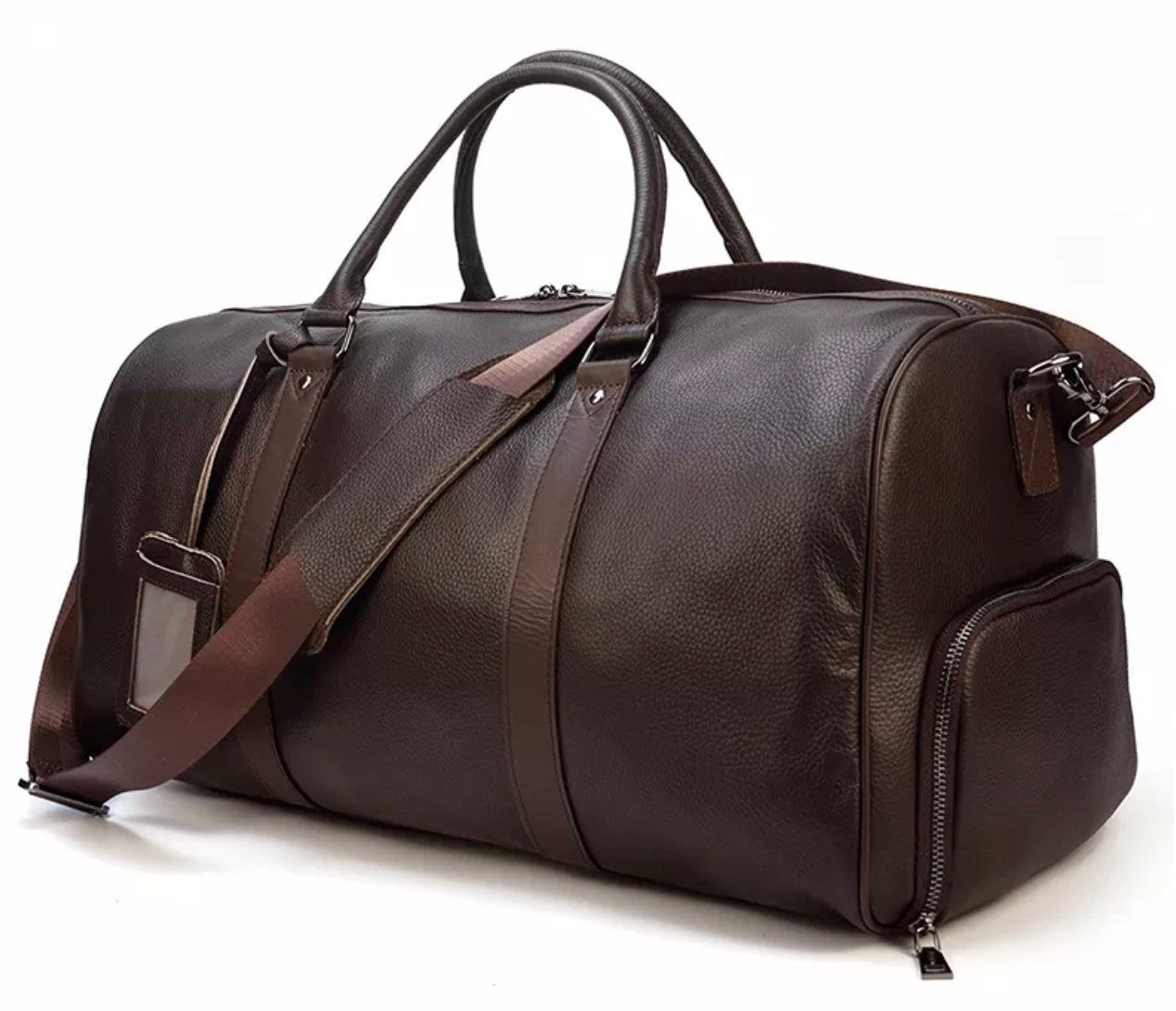 Genuine Leather Duffel Bag