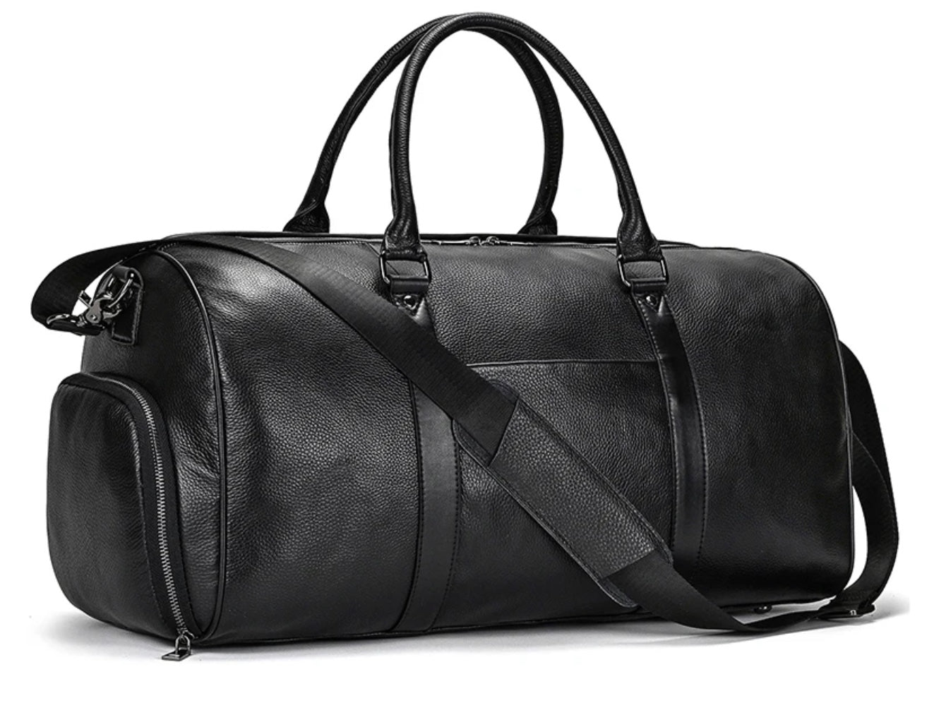 Genuine Leather Duffel Bag