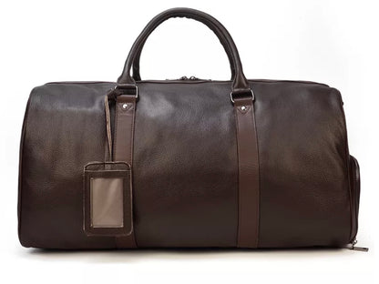 Genuine Leather Duffel Bag