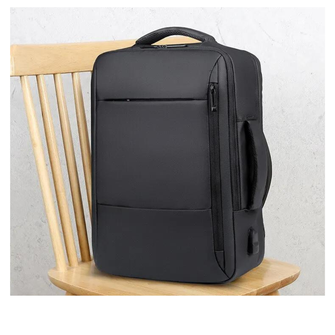 Sleek Business Travel Tech Backpack