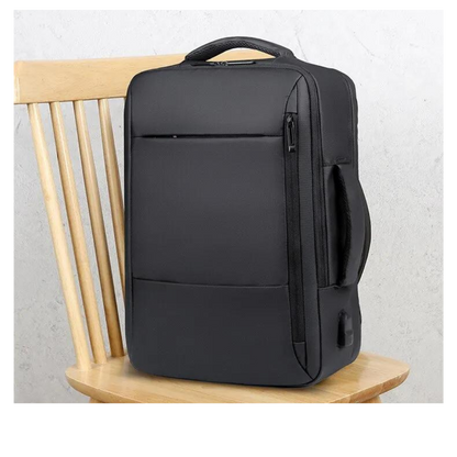 Sleek Business Travel Tech Backpack