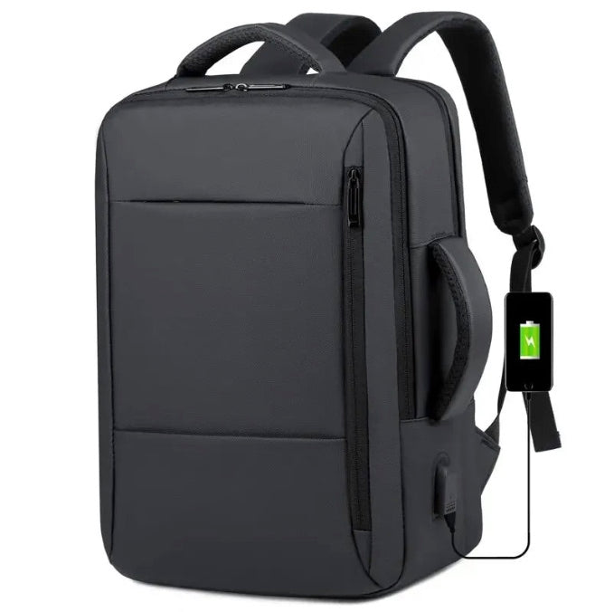 Sleek Business Travel Tech Backpack