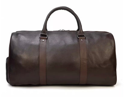 Genuine Leather Duffel Bag