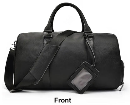 Genuine Leather Duffel Bag