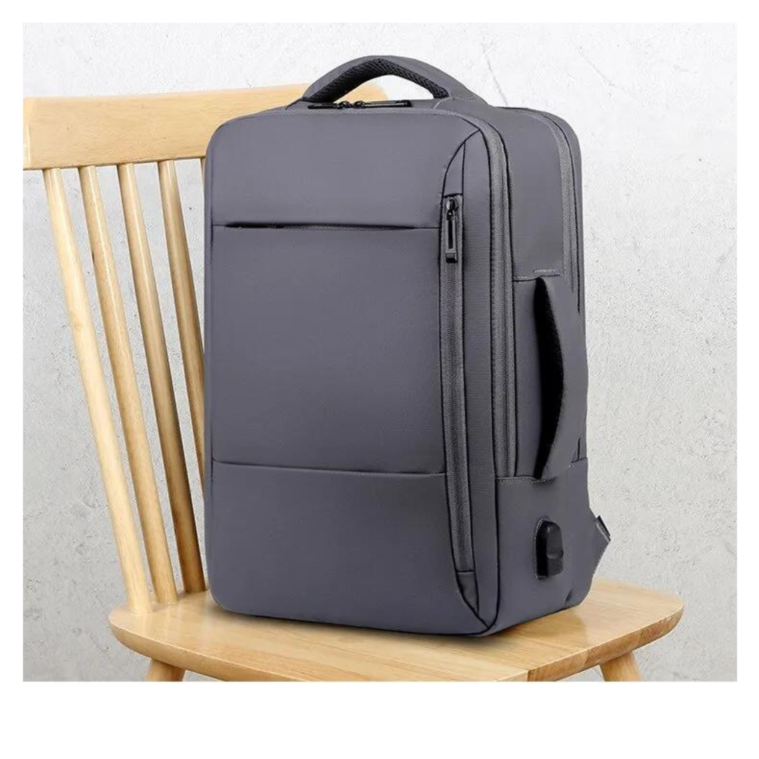 Sleek Business Travel Tech Backpack