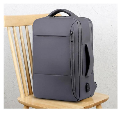 Sleek Business Travel Tech Backpack