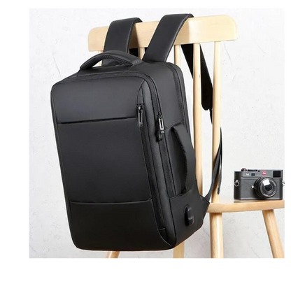 Sleek Business Travel Tech Backpack