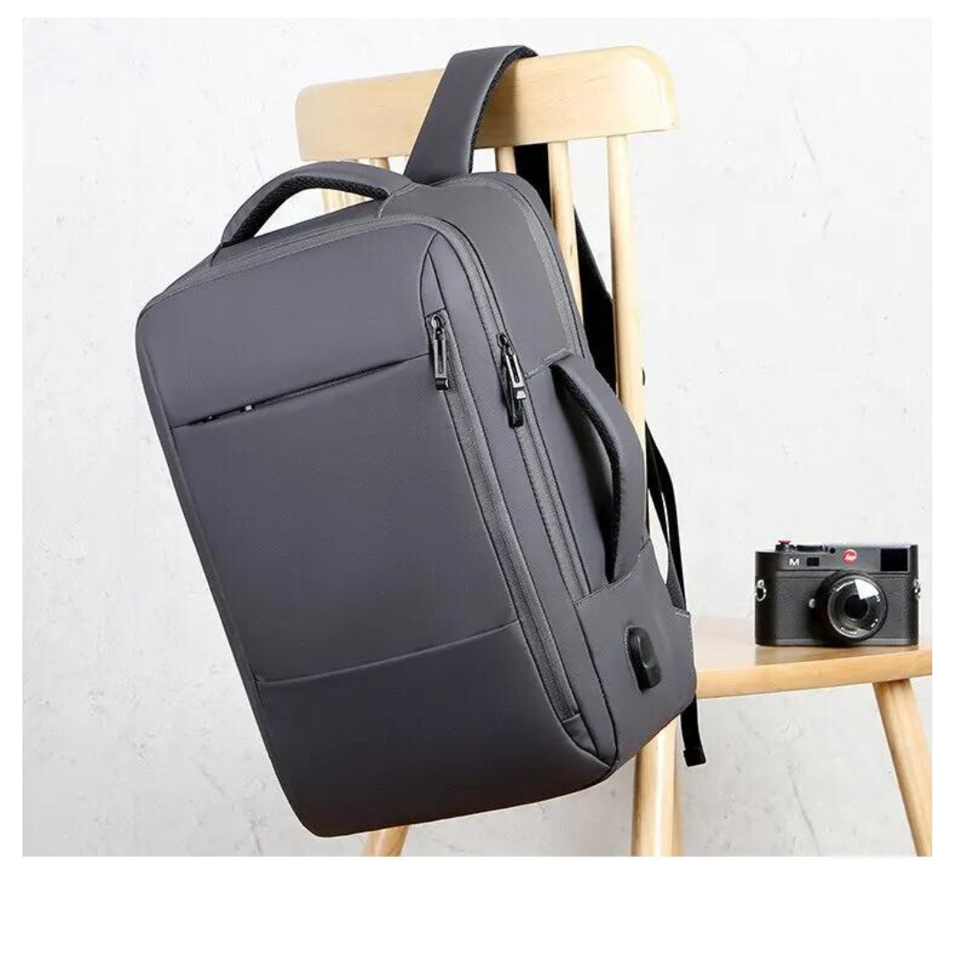 Sleek Business Travel Tech Backpack