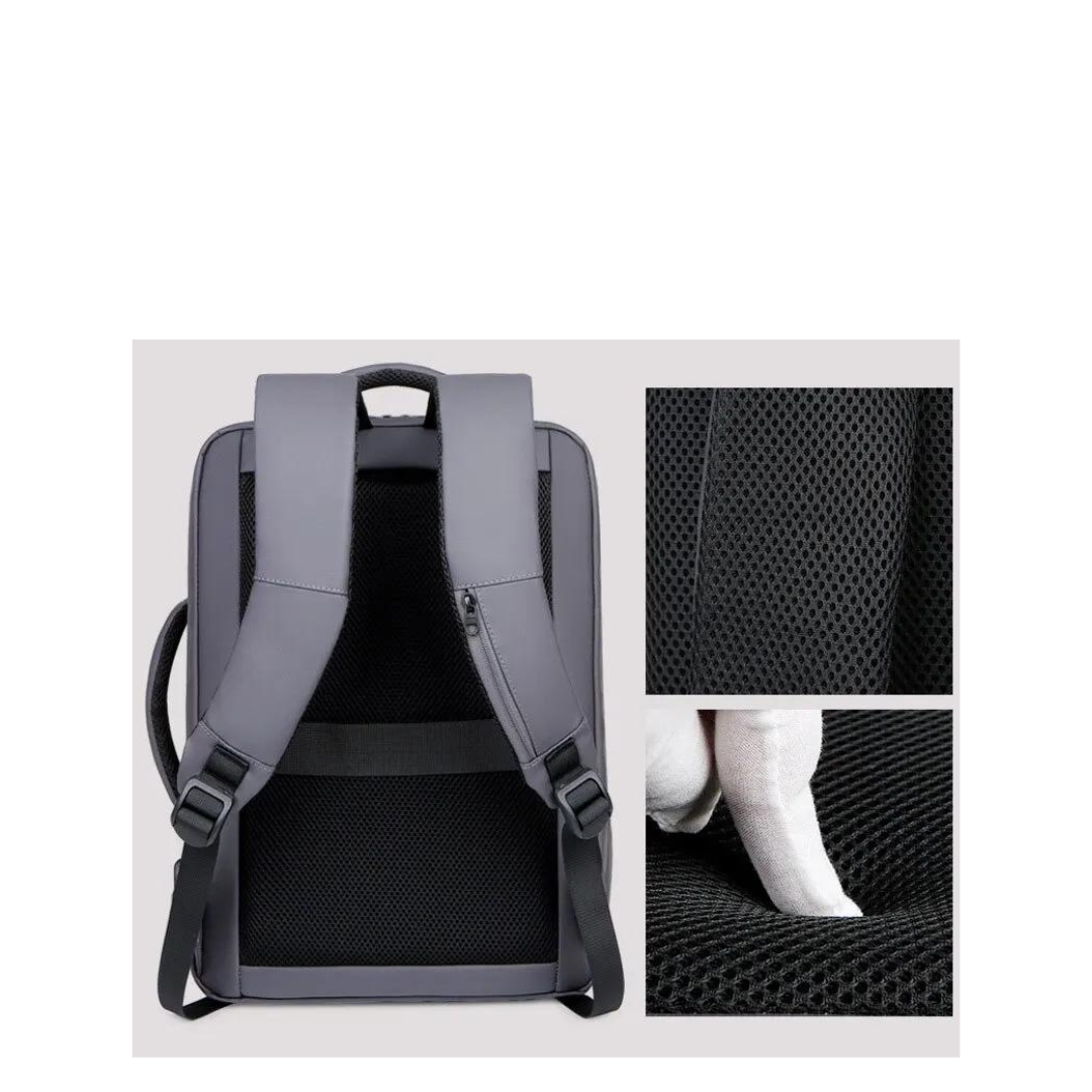 Sleek Business Travel Tech Backpack