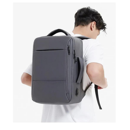 Sleek Business Travel Tech Backpack