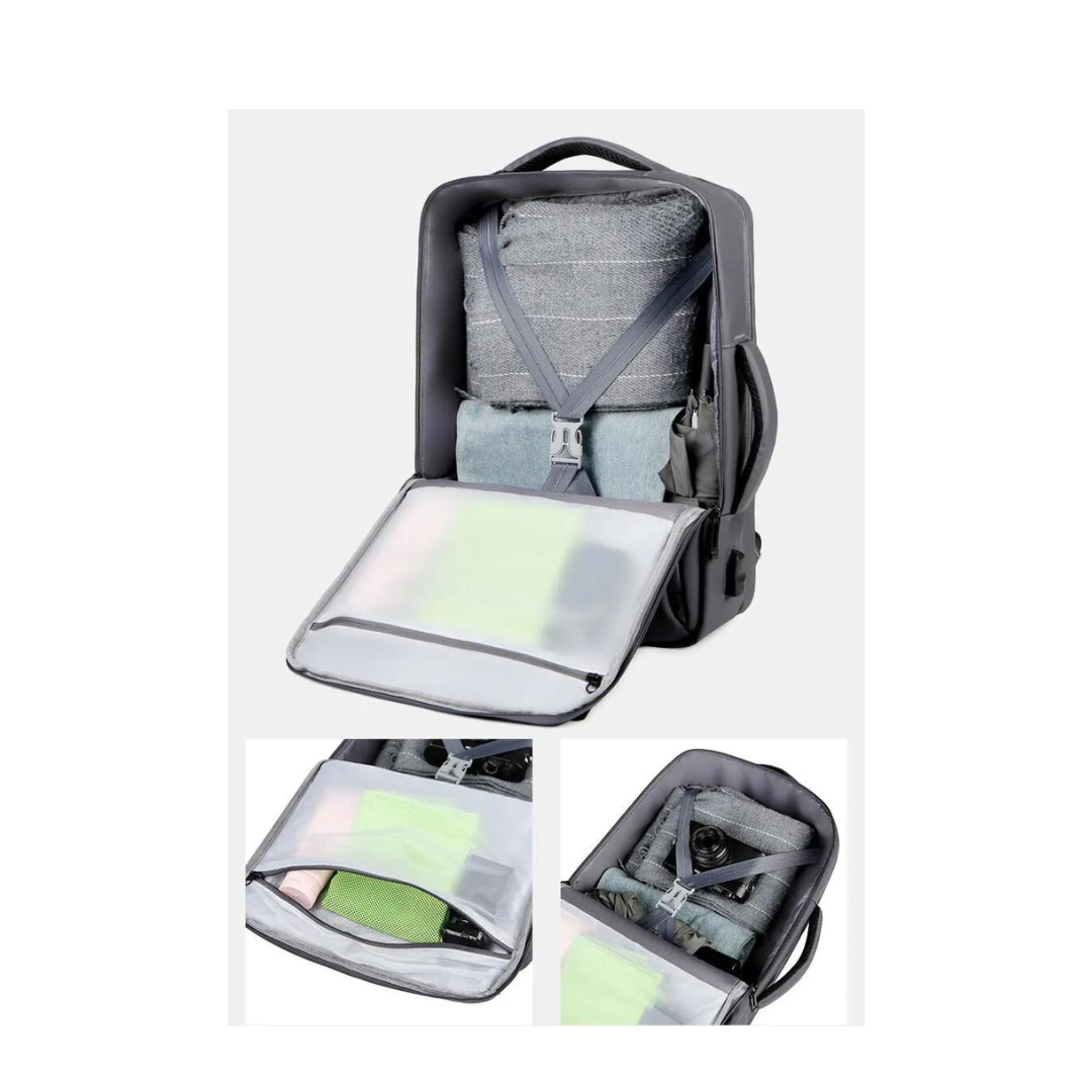 Sleek Business Travel Tech Backpack