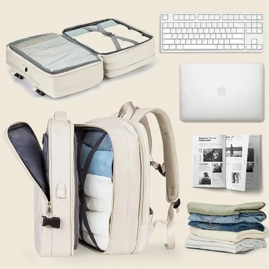 Handy Carry-On Expandable Travel Backpack